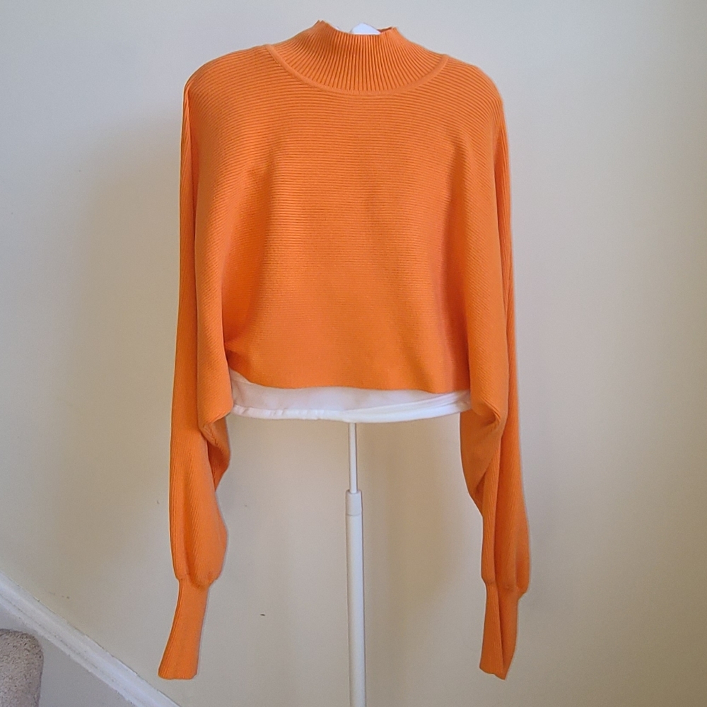 Orange Crop Turtleneck